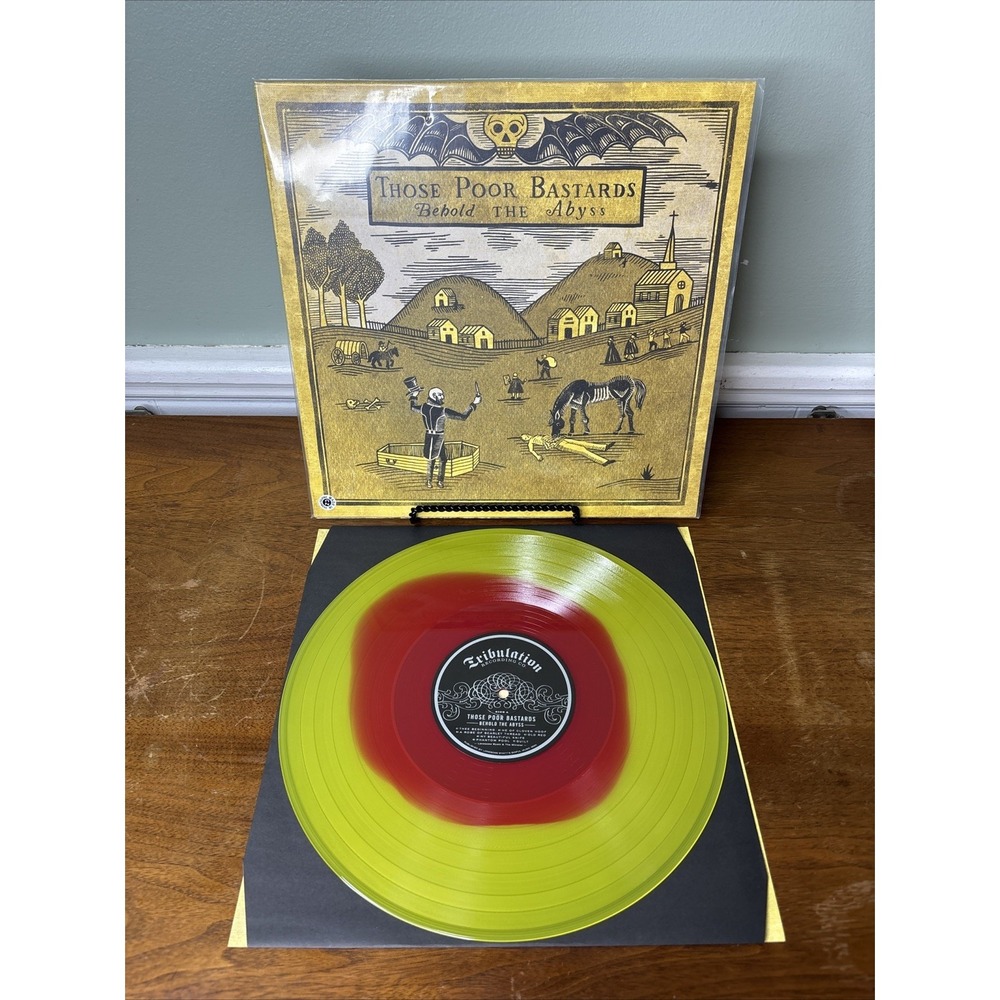 Those‎ Poor Bastards Behold The Abyss Vinyl Yellow Red Gothic Americana Country